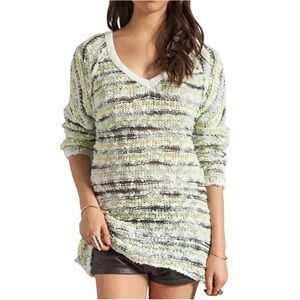 Free People Marled Songbird Pullover size Large Revolve